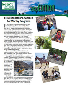 Kate Svitek Memorial Foundation Newsletter